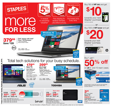 Staples Weekly Ad Circular